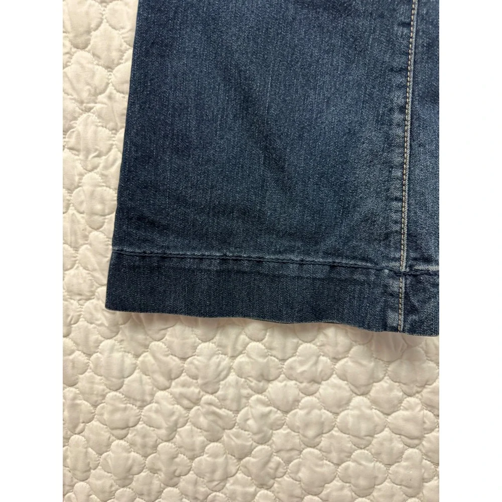 Jessica Simpson Womens Blue Wash Denim‎ Flare Jeans Button Fly SIze 30/10